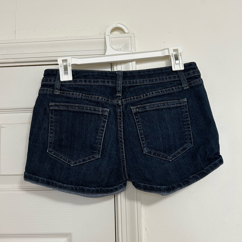 a.n.a. dark wash jean shorts size 2